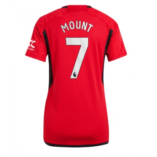 Maillot de foot Manchester United Mason Mount #7 Domicile Femmes 2023-24 Manches Courte